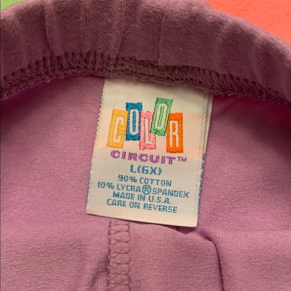 Set of 4 Girl’s - Pale Pink, Green, Lilac and Dark Pink Print Shorts - Size 6X - Picture 9 of 9